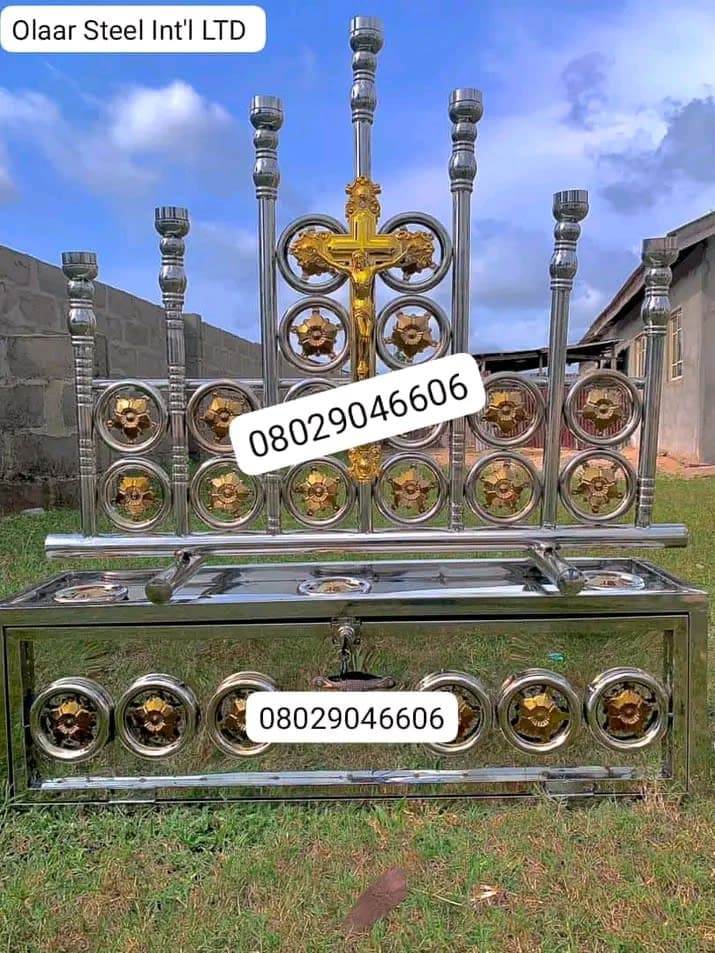 Stainless Candle Stand