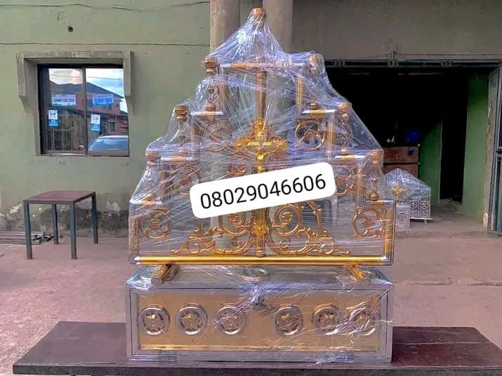 Gold Stainless Candle Stand