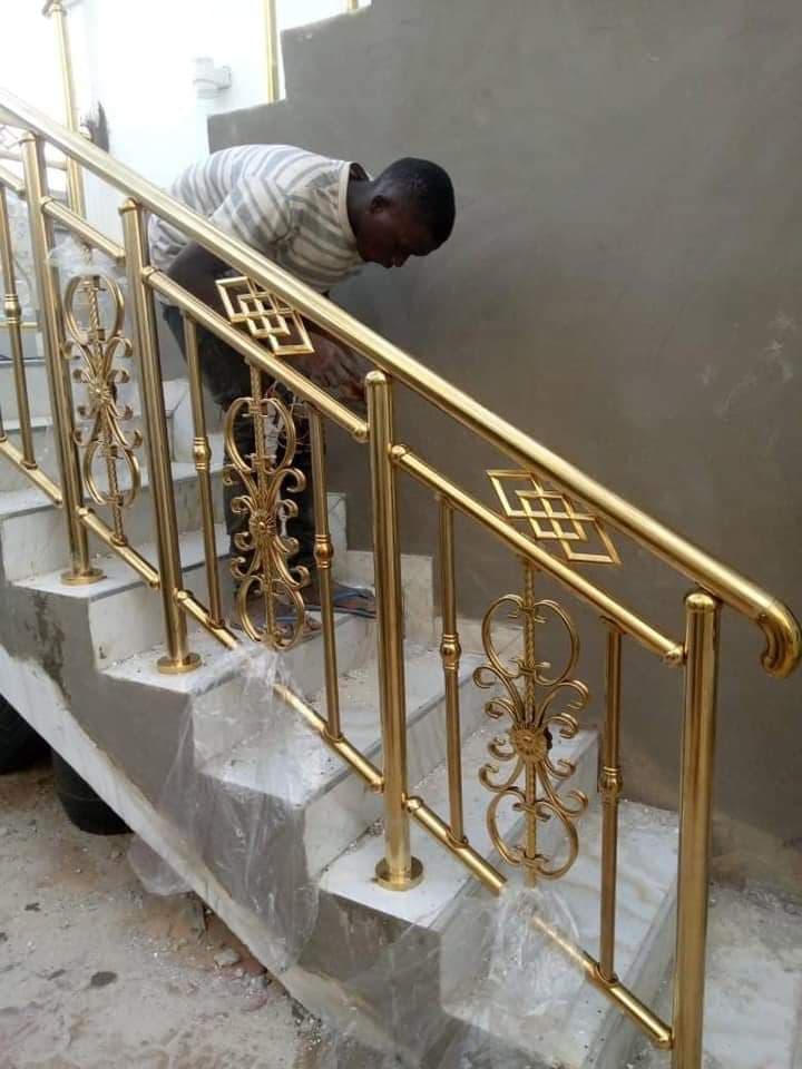 Stainless Railings (Gold)